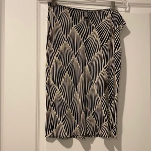 Laundry silk patterned skirt